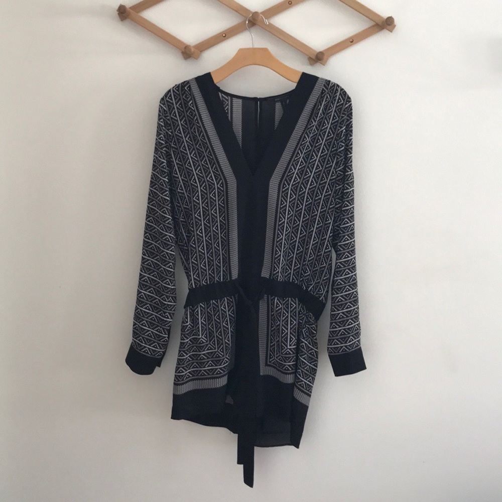 BCBG silky romper size S